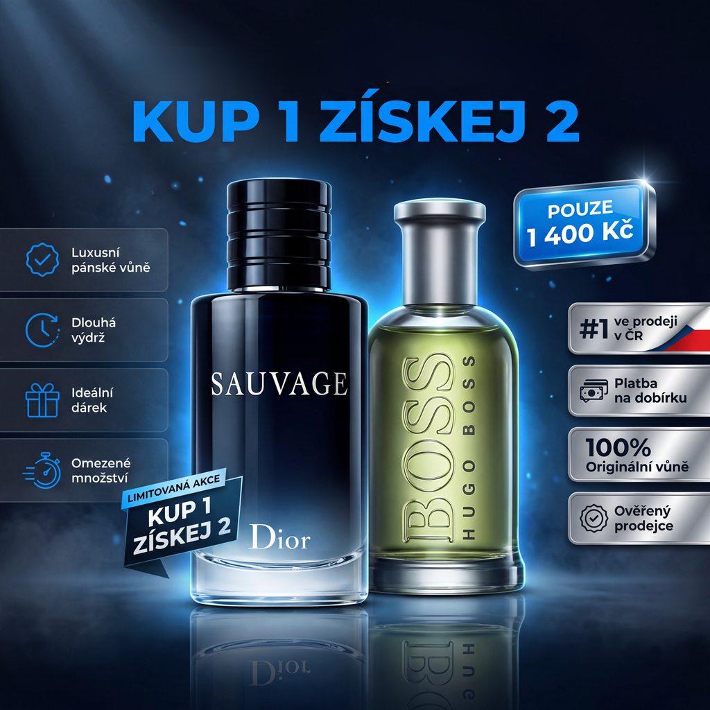Kup 1, Získej 2 – Sauvage 100 ml + Boss 100 ml